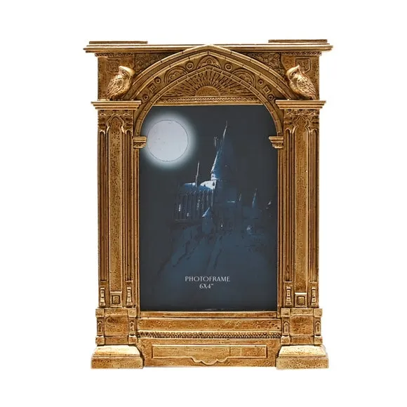Harry Potter Hogwarts Photo Frame - Gold, Resin product