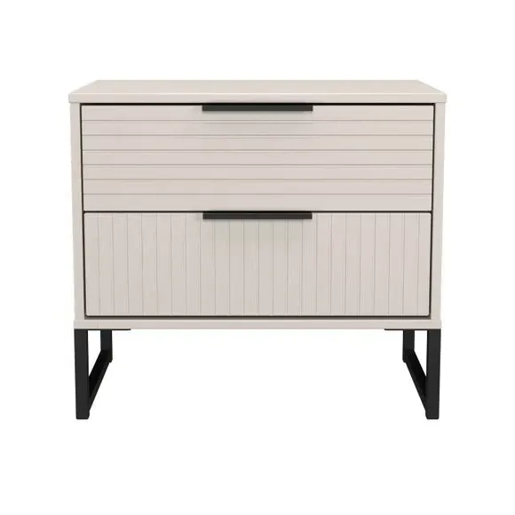 Harborne Wide Bedside Table - Kashmir alternate view