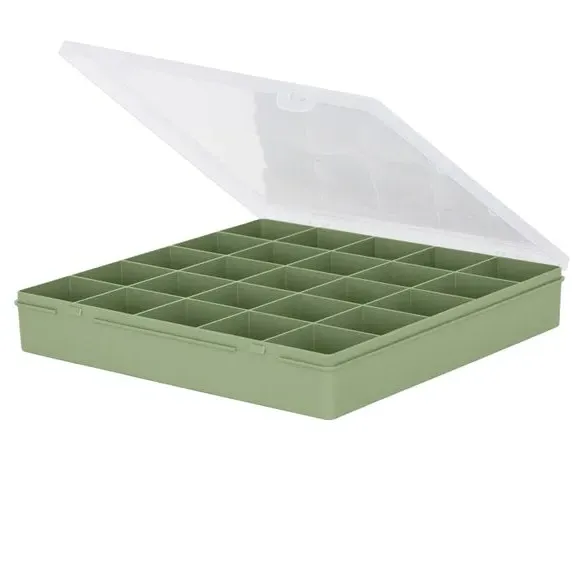Wham 25-Compartment Square Organiser Box - Green product