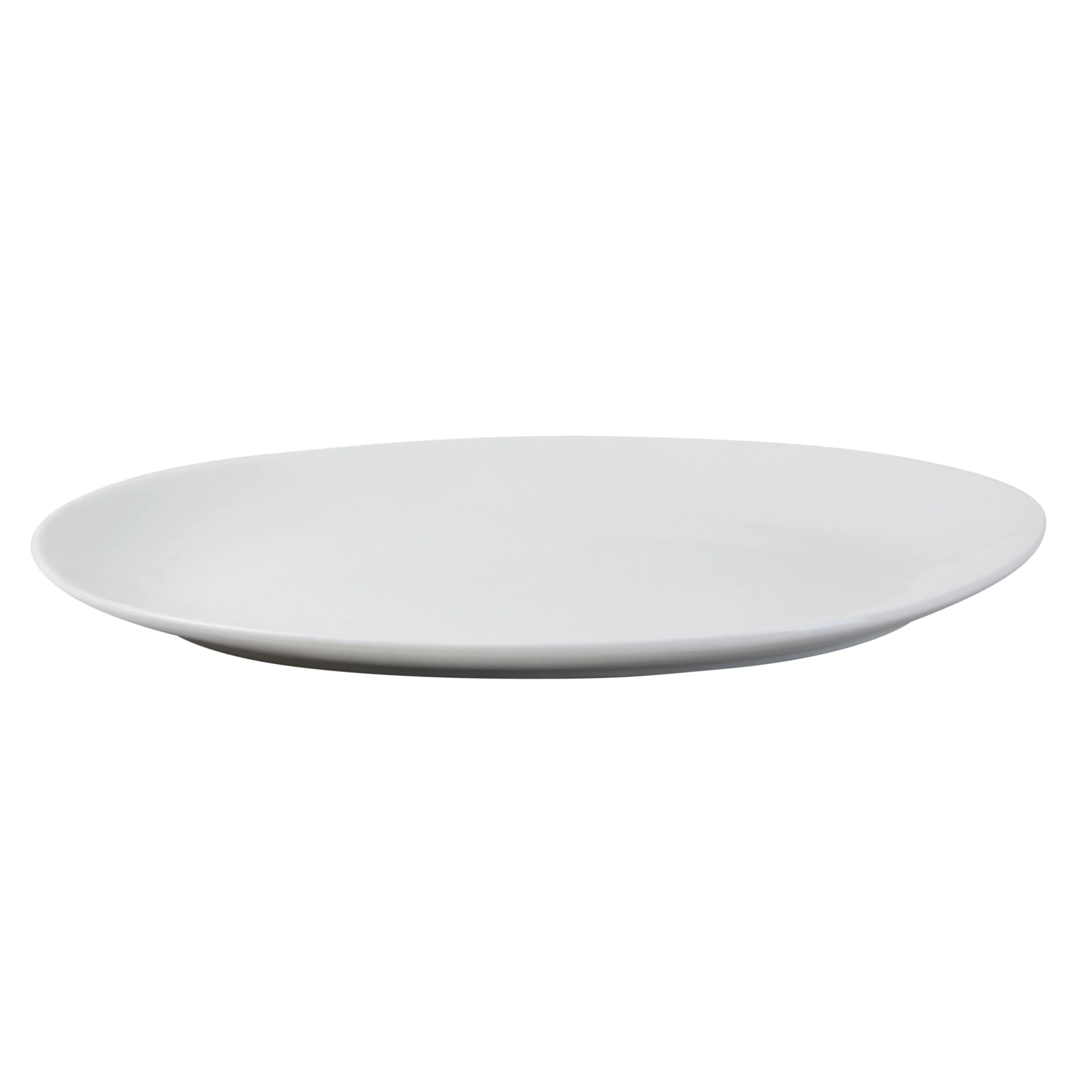 white-purity-oval-platter-white image