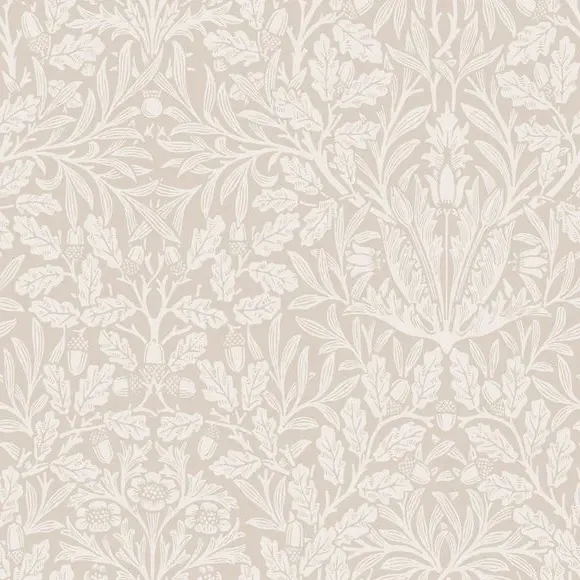 Acorn Hessian Wallpaper - Purple alternate view