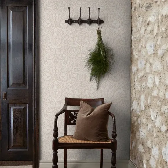 Acorn Hessian Wallpaper - Purple product