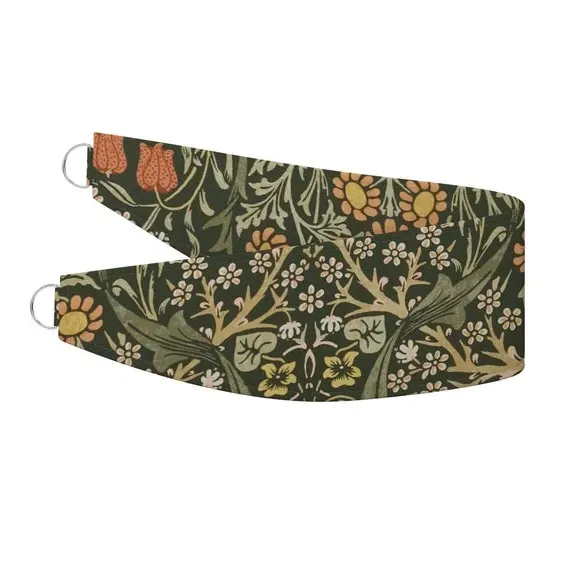 Blackthorn Curtain Tieback - Clay, Velvet alternate view