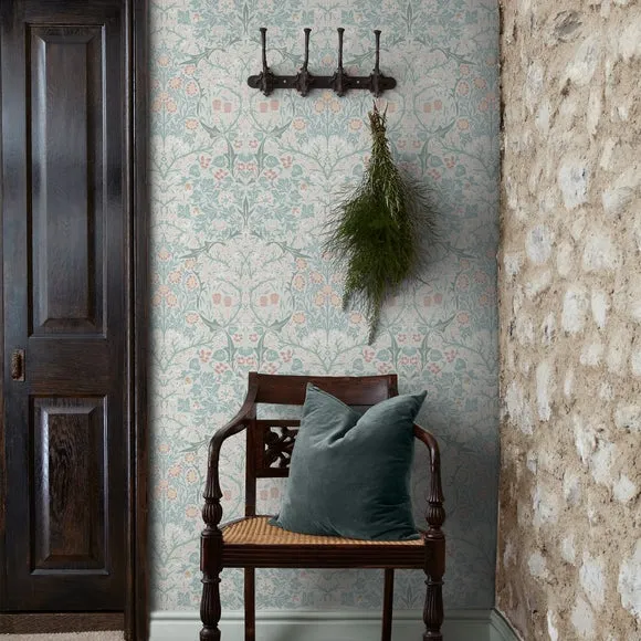 Blackthorn Meadow Wallpaper - Green product