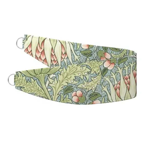 Curtain Tieback Arts & Crafts - Sage, Cotton alternate view