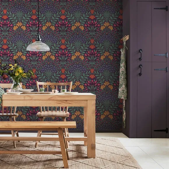 Garden Dewberry Wallpaper - Blue product