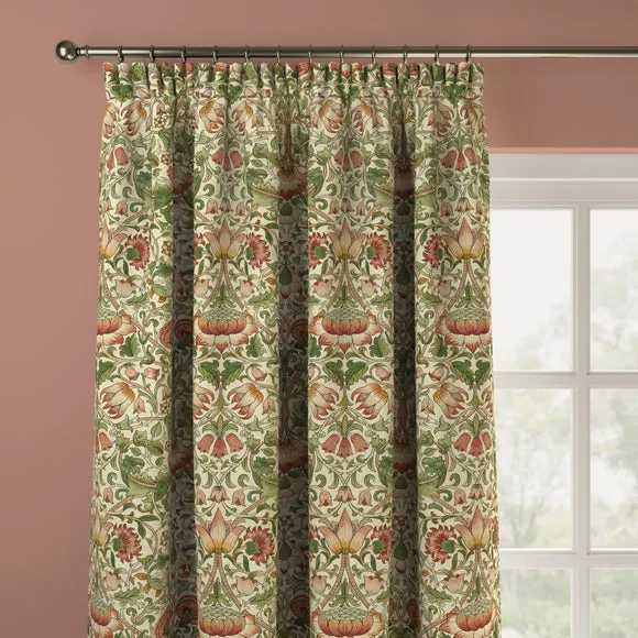 Made to Measure Curtains Lodden - Strawberry by Dunelm, image 4