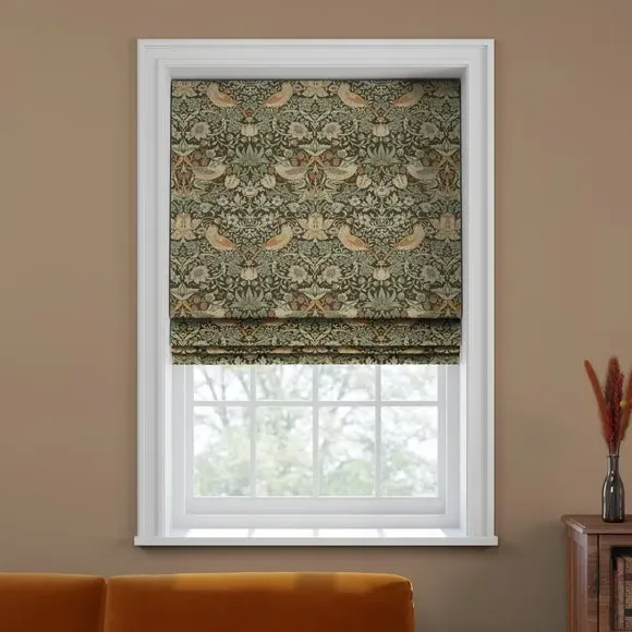 Made to Measure Roman Blind - Clay, Cotton by Dunelm, image 3