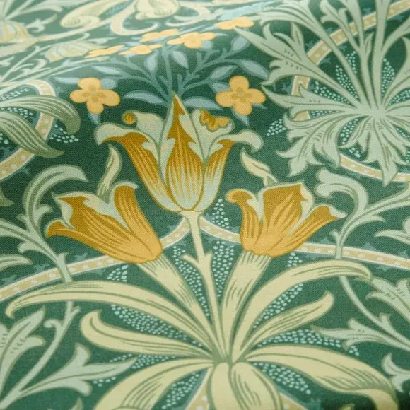 Woodland Weeds Made to Measure Roman Blind - Evergreen alternate view