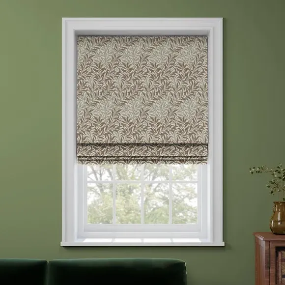 Made to Measure Roman Blind - Flax, Fabric by Dunelm, image 3