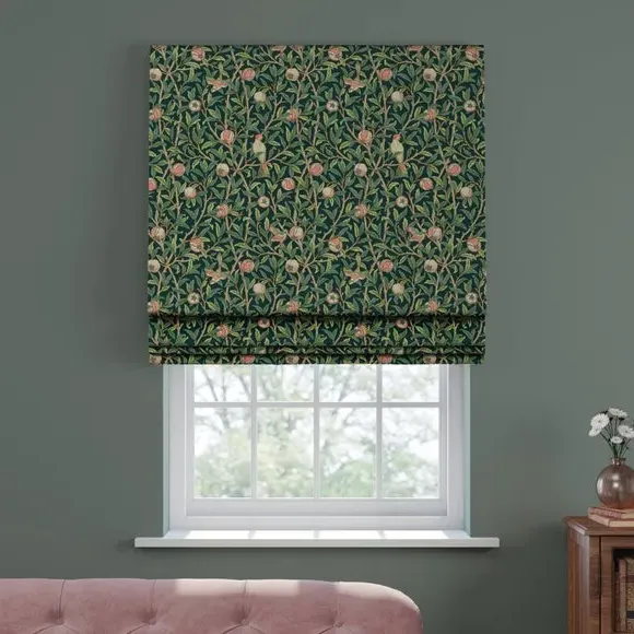 Made to Measure Roman Blind - Spruce by Dunelm, image 4