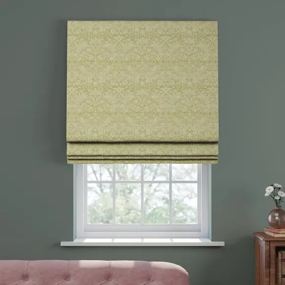 Made to Measure Roman Blind - Wheat, Cotton by Dunelm, image 4
