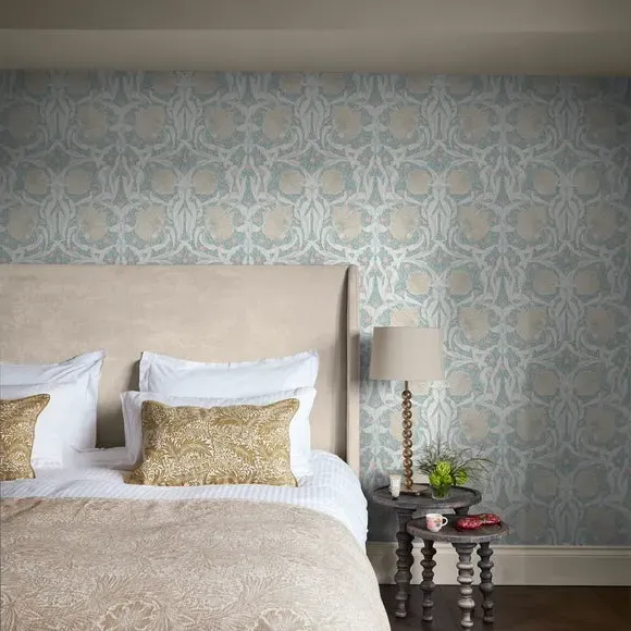 Pimpernel Ocean Wallpaper - Blue product