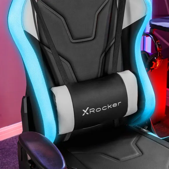 Agility Sport RGB Gaming Chair with Neo Motion Sync LED - Black, Faux Leather alternate view