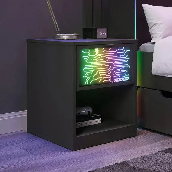 NeoNite Circuit Edition LED Bedside Table - Black product