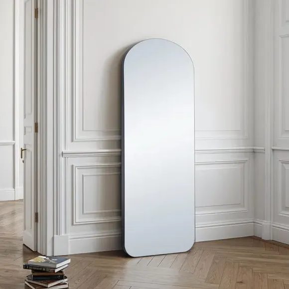 Soho Arched Full Length Wall Mirror - Black alternate view