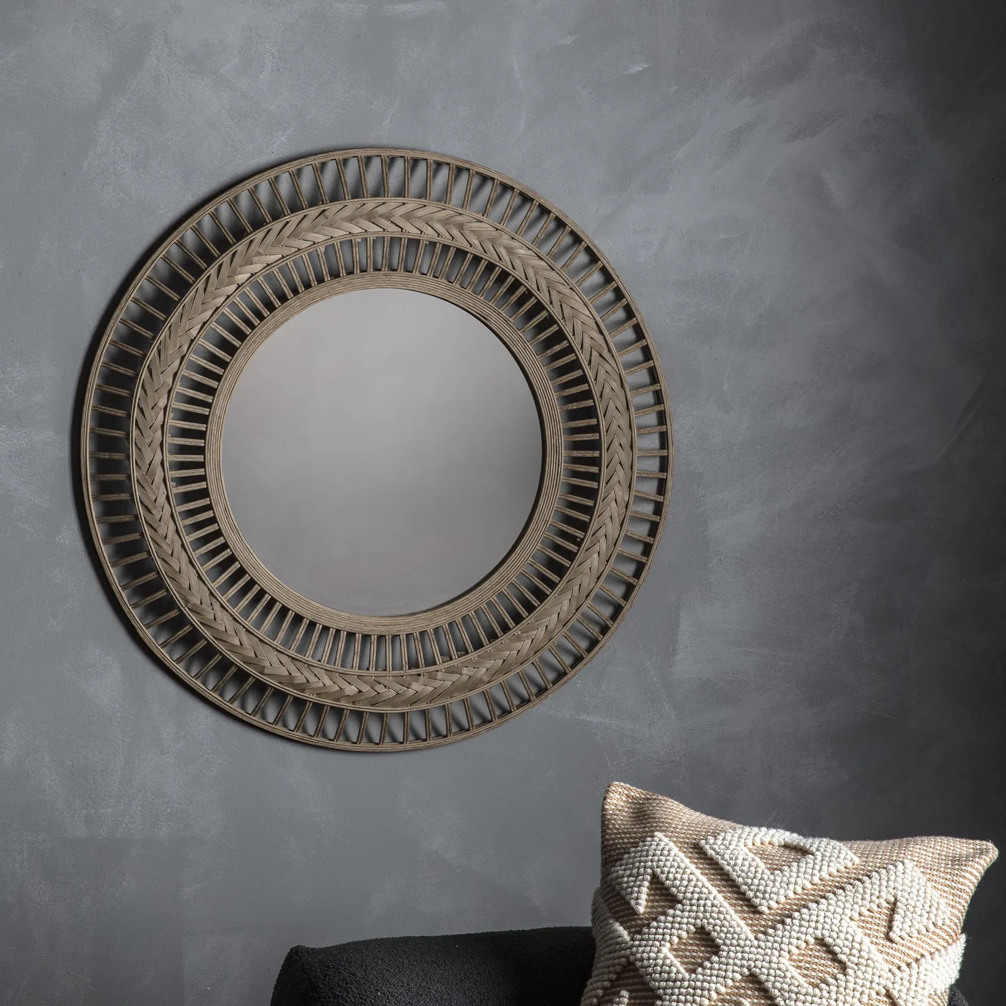 zarand-round-mirror-90cm-grey image