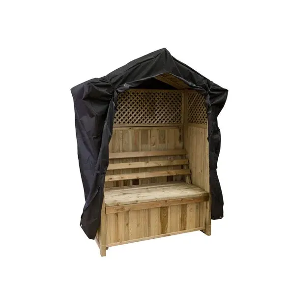 Dorset Arbour Protective Cover - Black, PVC Polyester product
