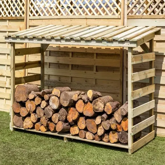 Outdoor Log Store - Natural, Pressure Treated Timber product