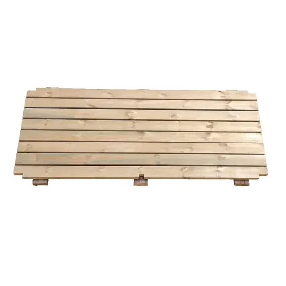 Zest Wide Sleeper Raised Bed Base - Natural, Softwood product