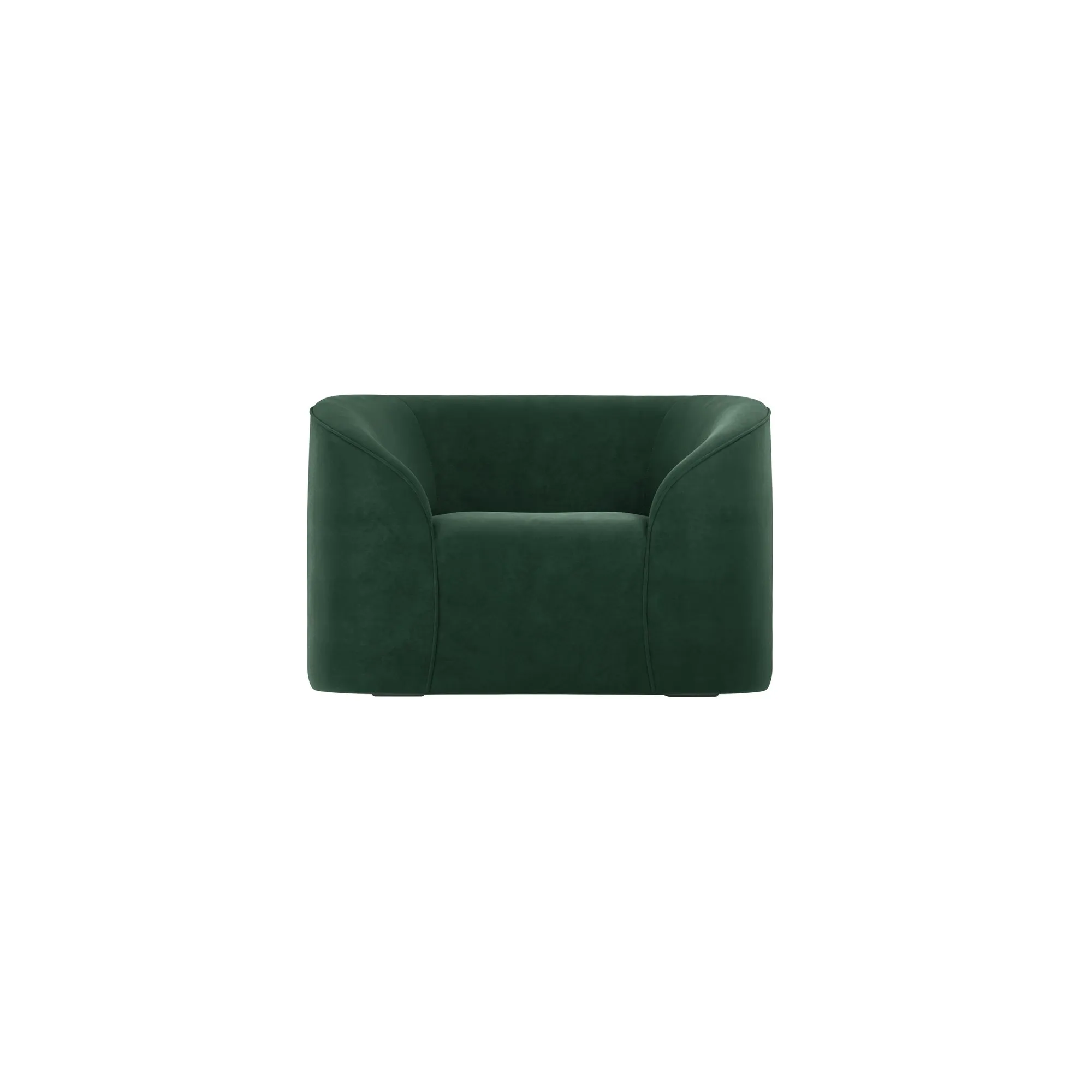 zuma-velvet-armchair-forest-green- image