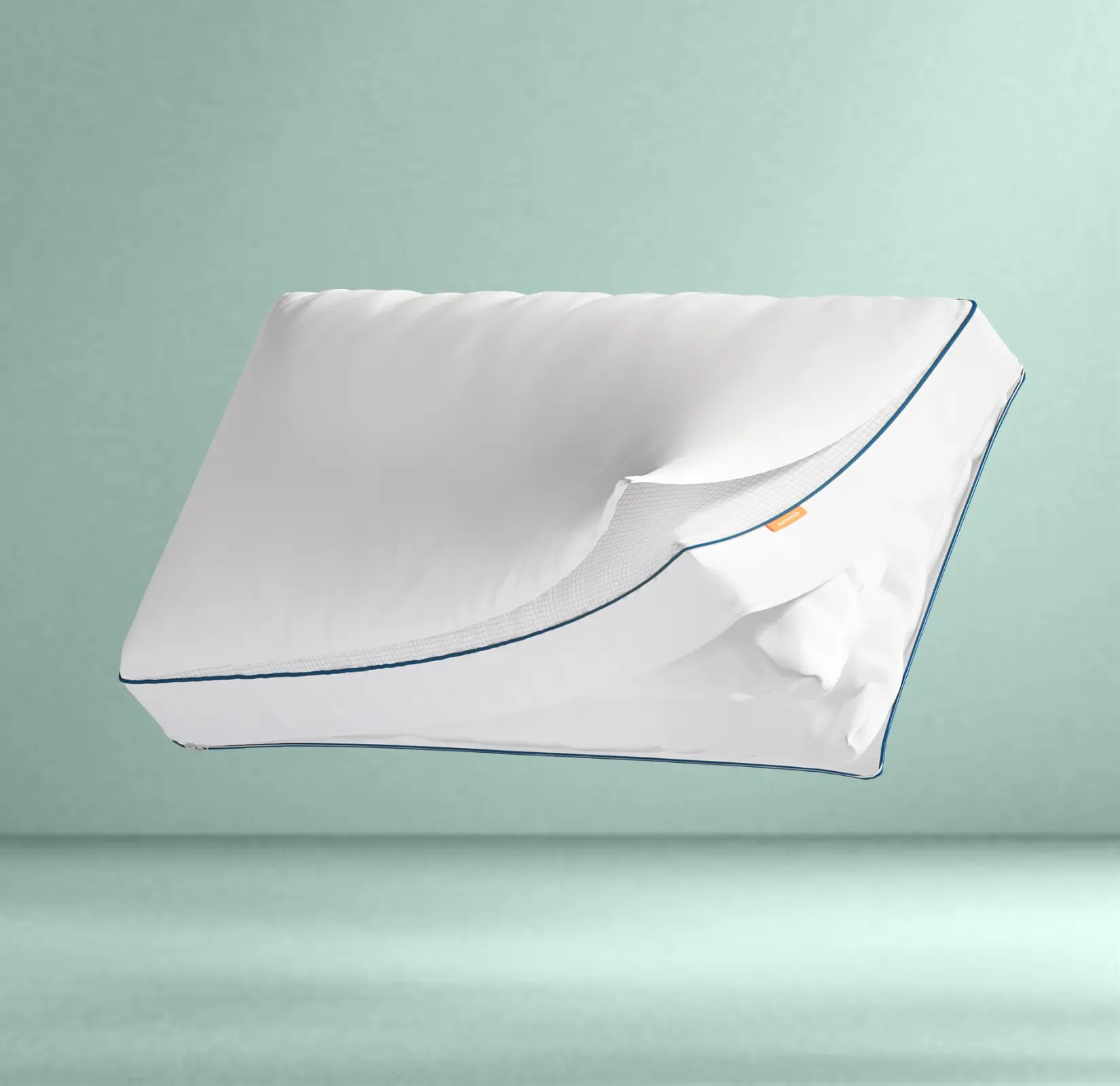 Comfort Cooling Pillow - White, Polyester product