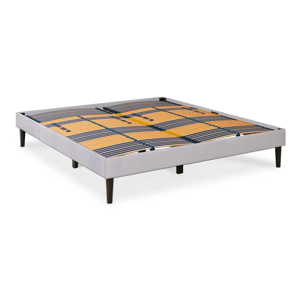 Double Bed Frame - Light Gray image