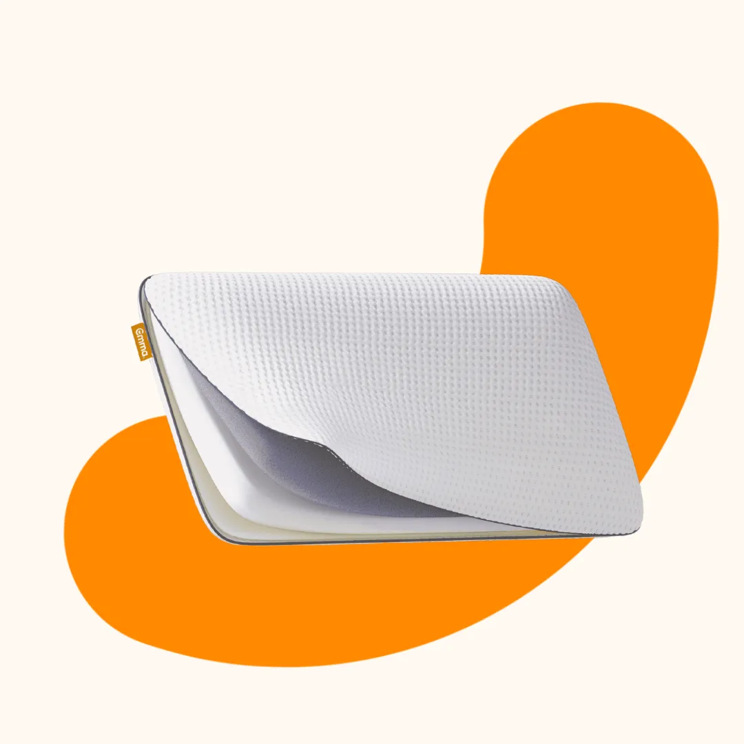 Emma Adapt Cooling Pillow - White, Polyester product