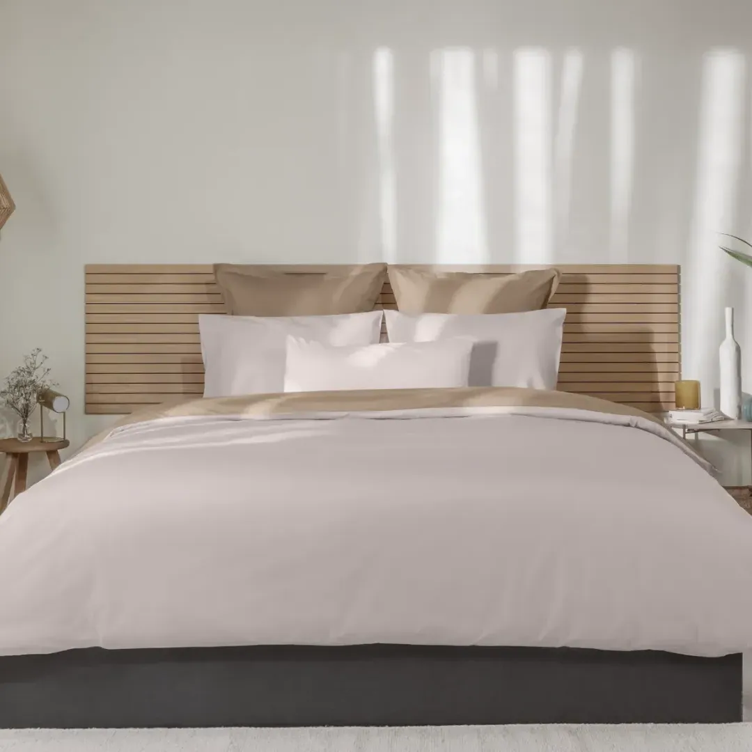 King Size Duvet Cover Reversible - Cotton Percale