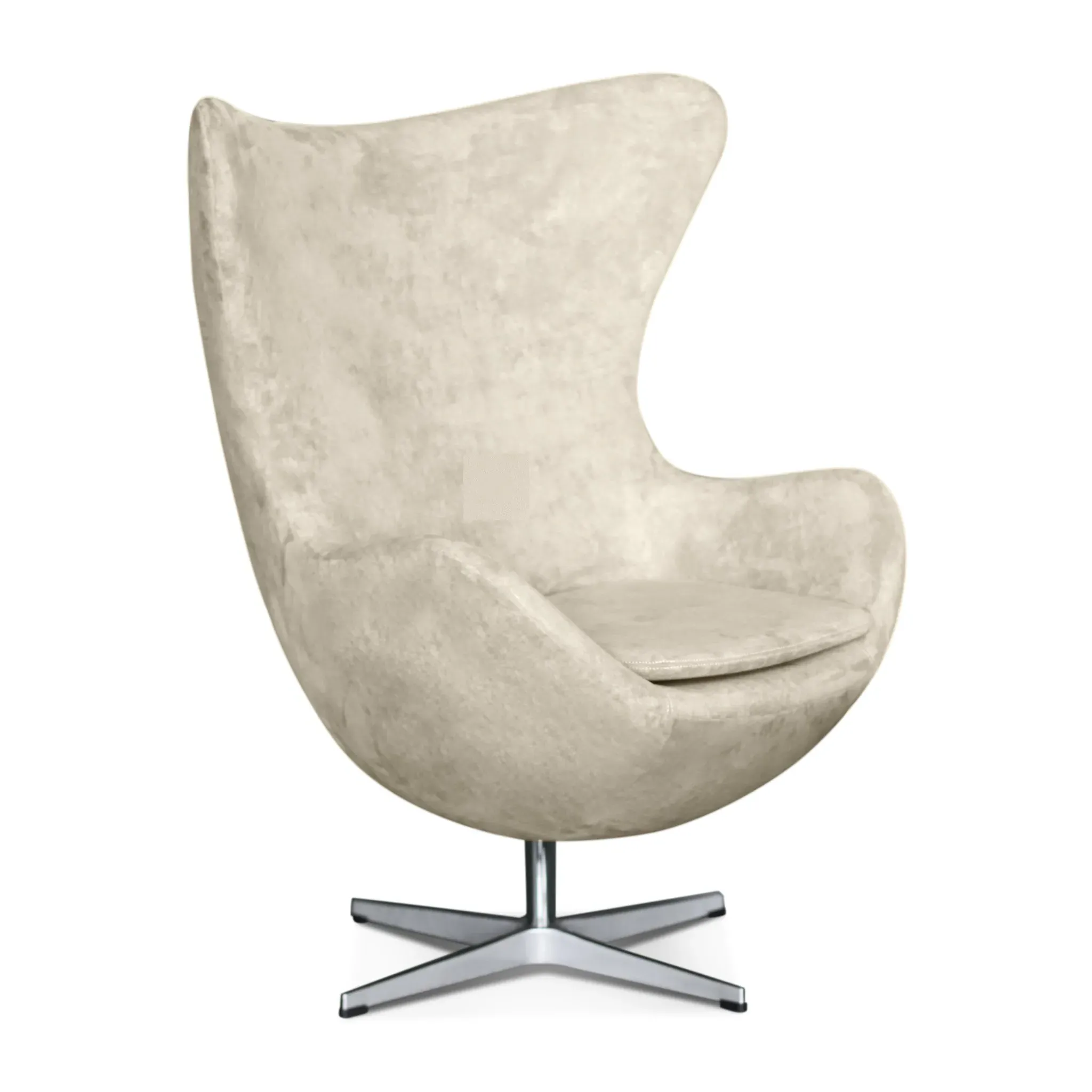 Egg Chair - Beige, Suede product