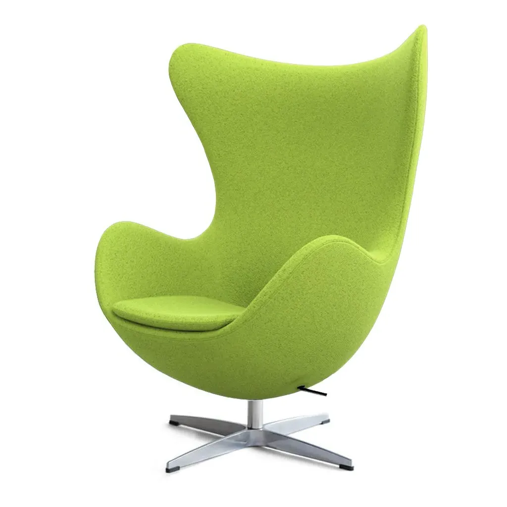 Egg Chair - Chartreuse Green, Cashmere product