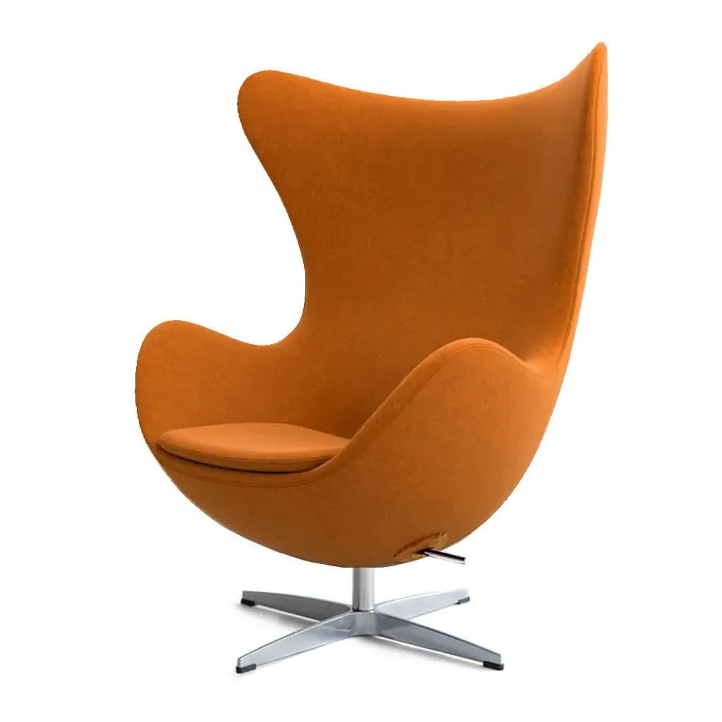 Eternity Modern Egg Chair - Copper, Boucle Wool product