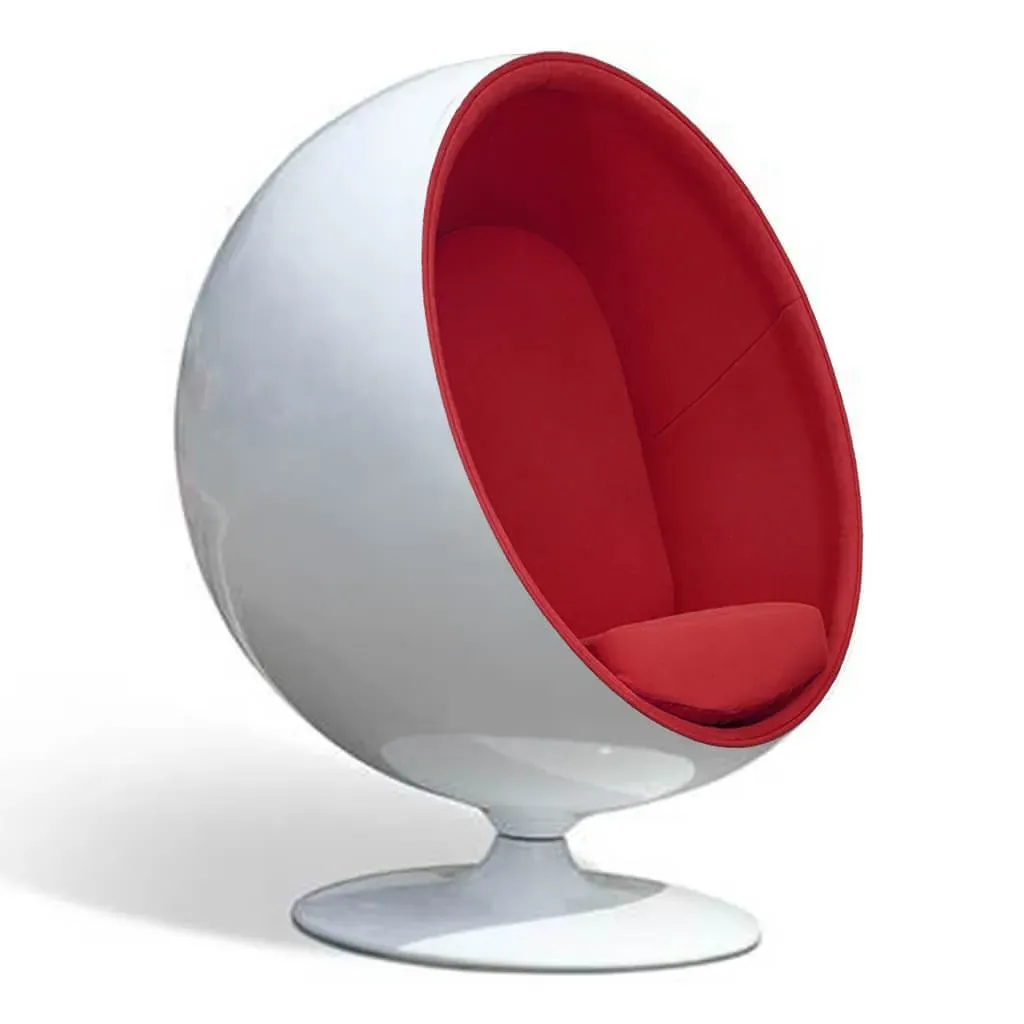 Ball Chair - Ruby, Boucle Wool product