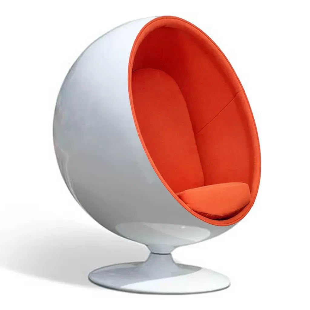 Ball Chair - Spanish Orange, Fiberglass product