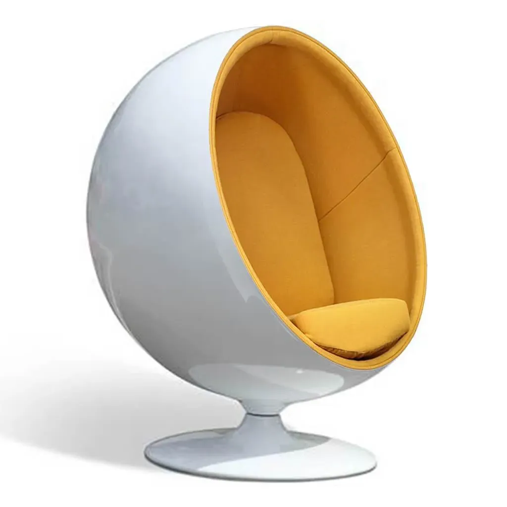Eero Aarnio Ball Chair - Dijon Yellow, Fiberglass product