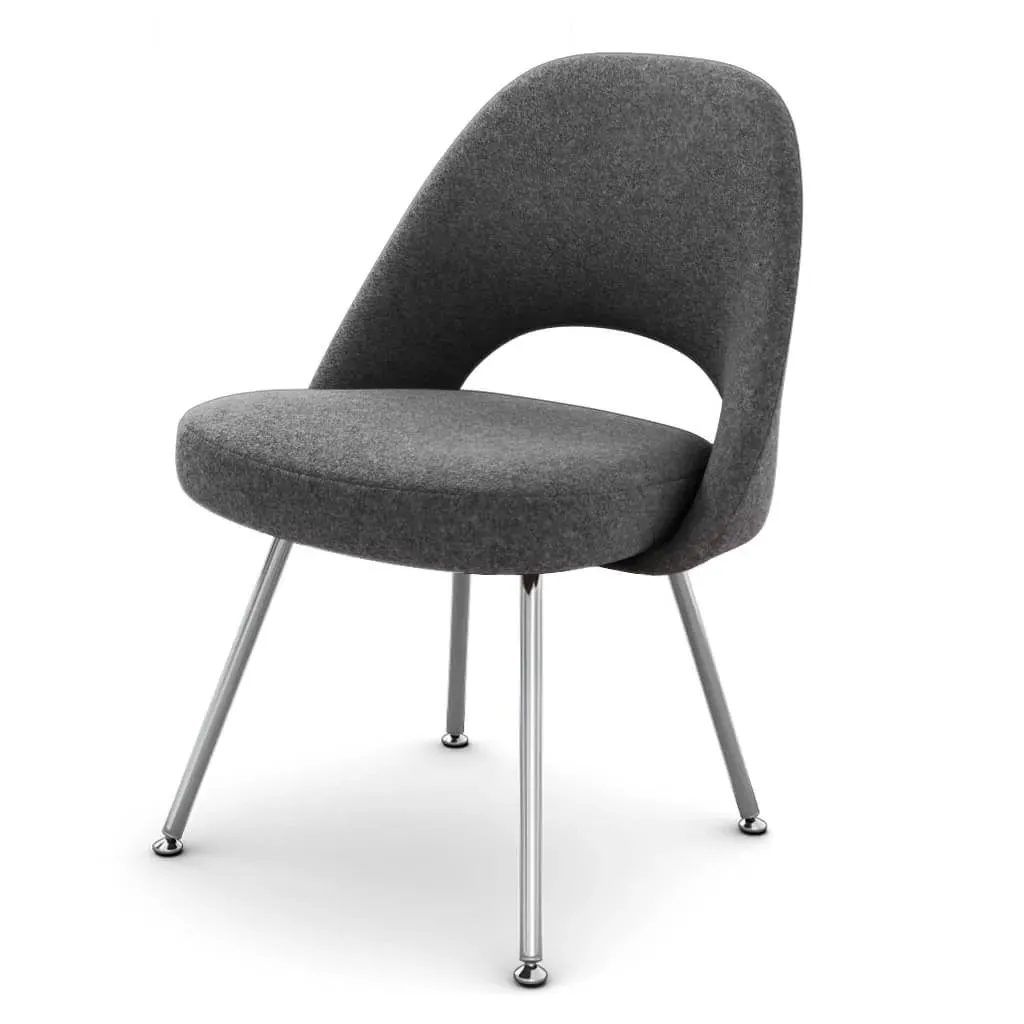 Eternity Saarinen Executive Side Chair - Dark Grey product