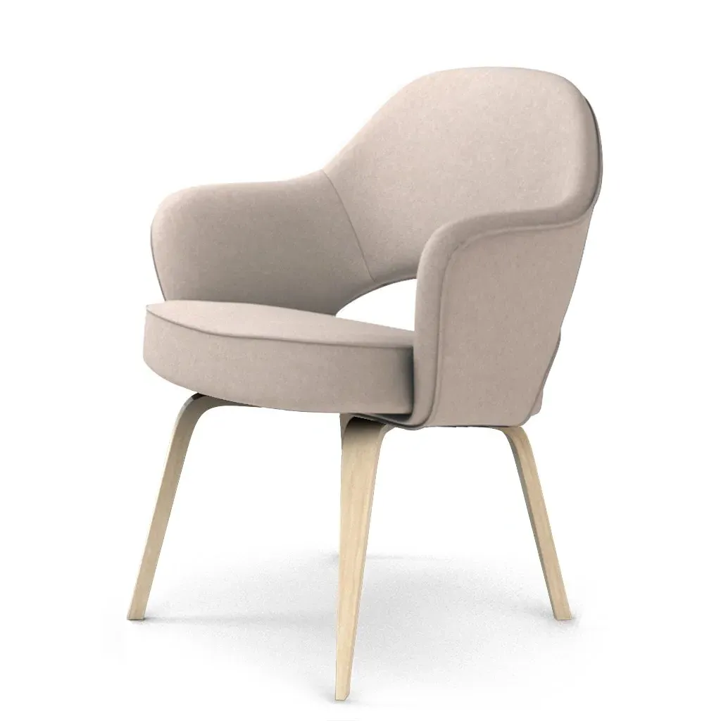 Saarinen Executive Armchair - Cashmere Cape Sands, Natural Ash product
