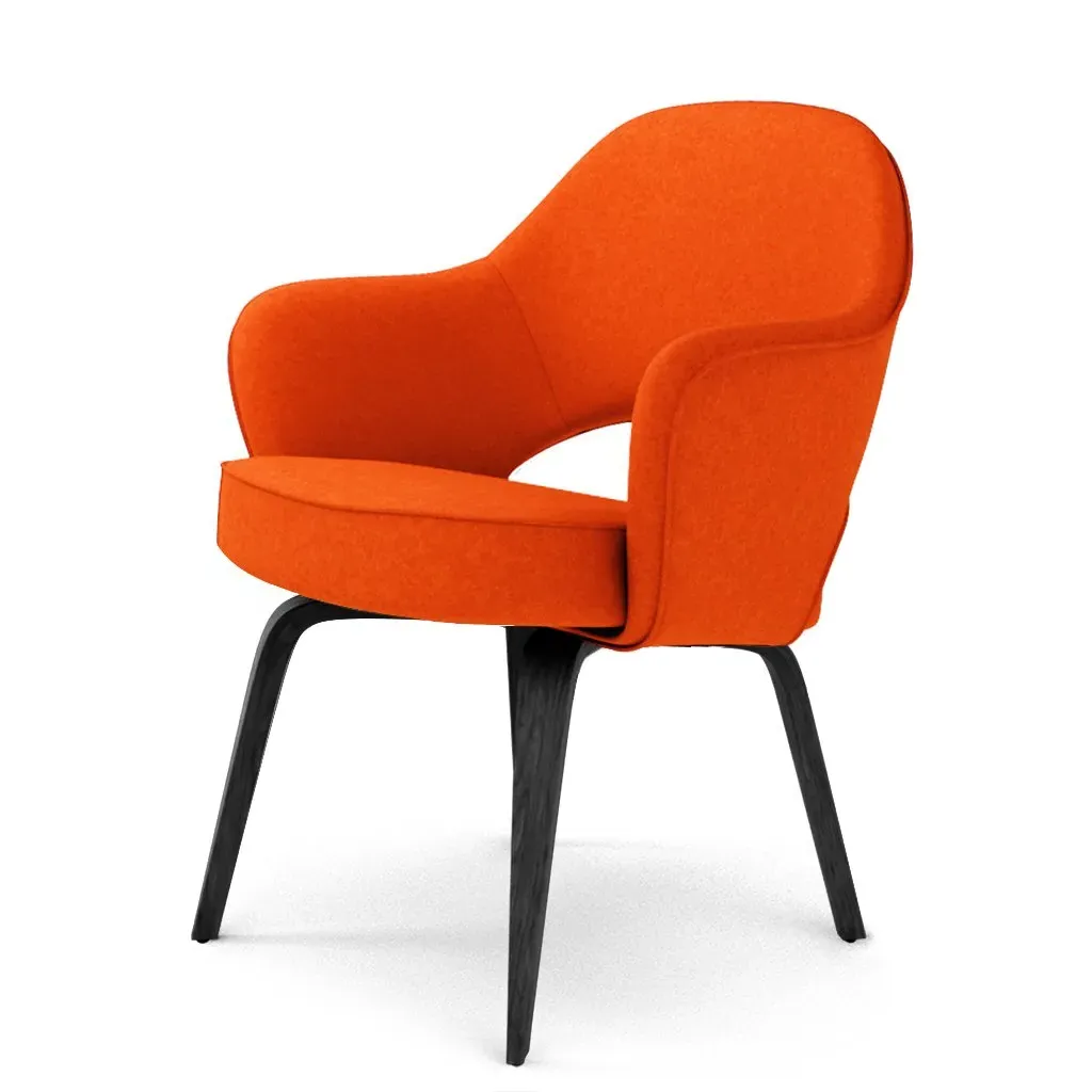 Saarinen Executive Armchair - Spanish Orange, Cashmere product