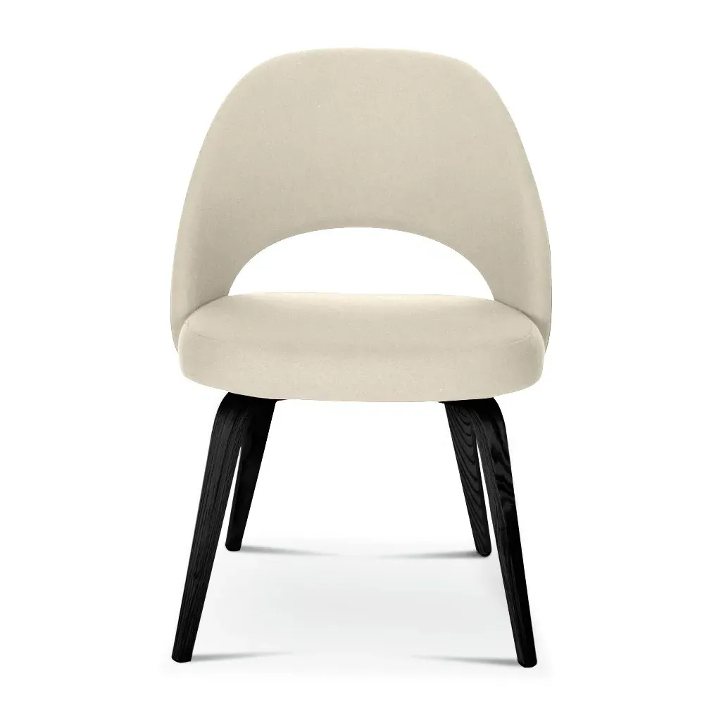 Saarinen Executive Side Chair - Beige, Suede product