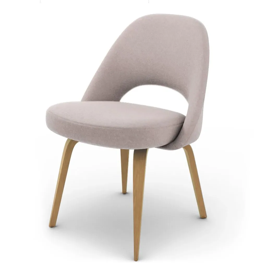 Saarinen Executive Side Chair - Cashmere Cape Sands, Natural Ash product