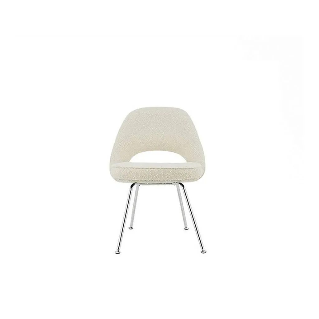 Saarinen Executive Side Chair - Natural, Steel product