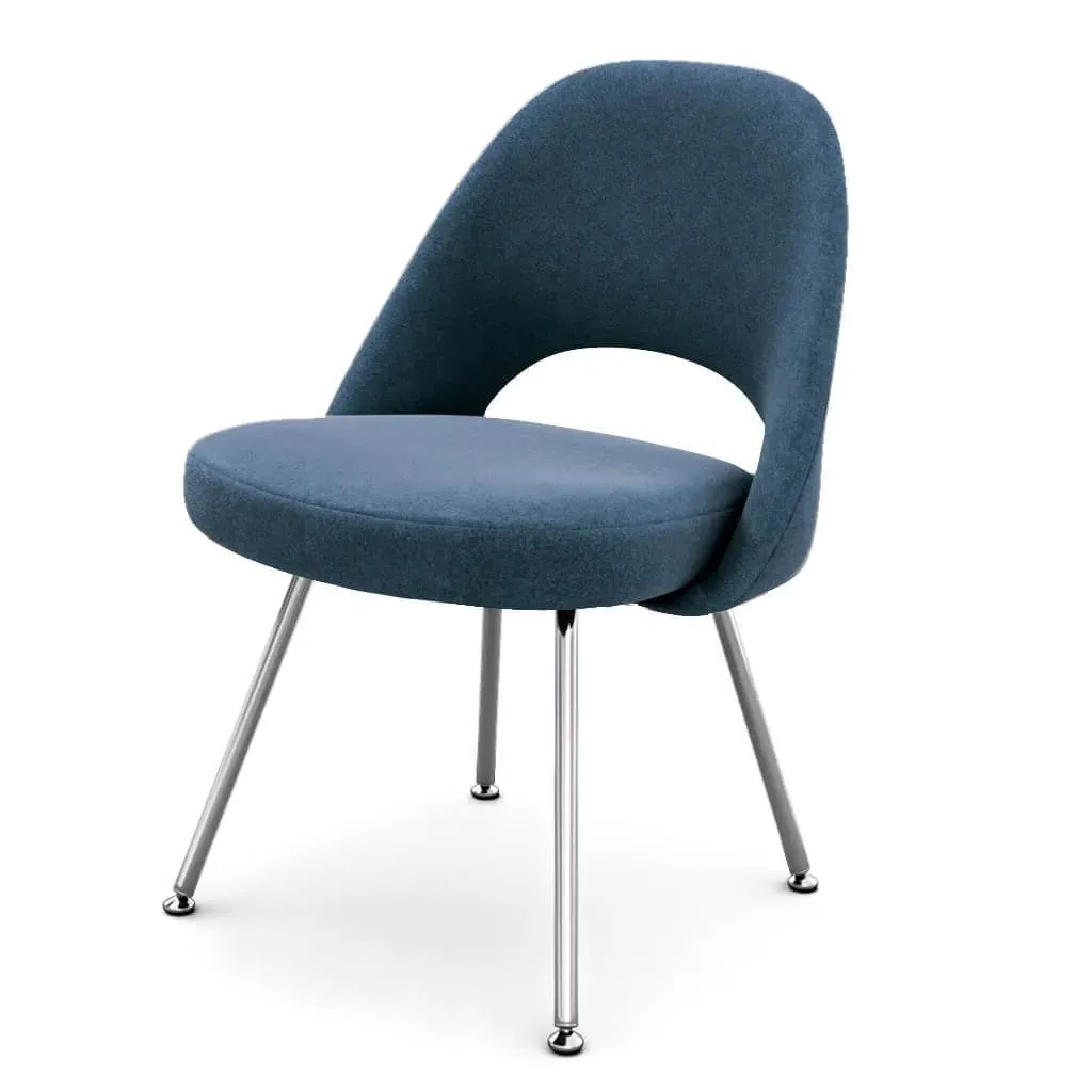 Saarinen Executive Side Chair - Ocean, Boucle Wool product