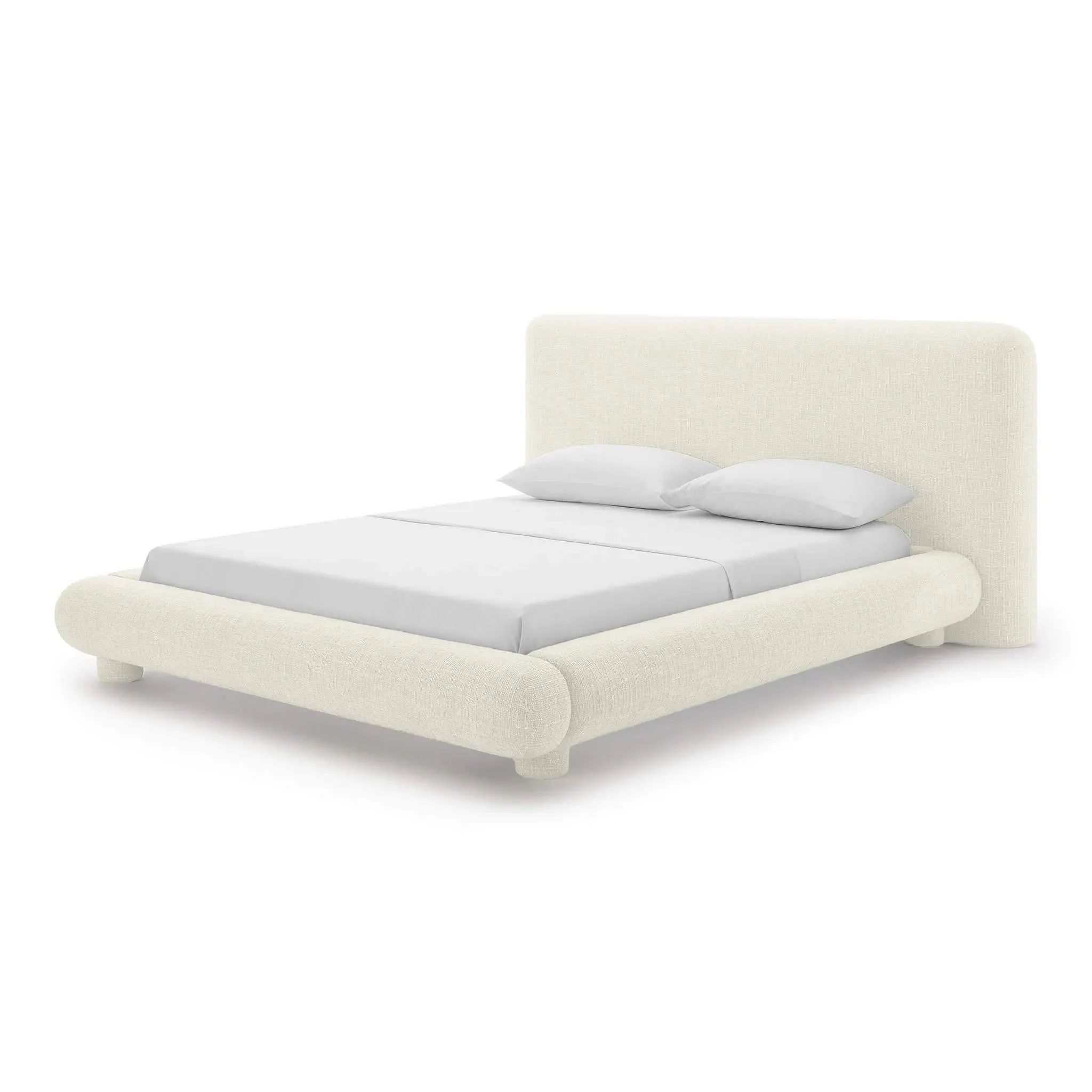 Adonis Queen Size Low Profile Platform Bed - Woven Fabric product
