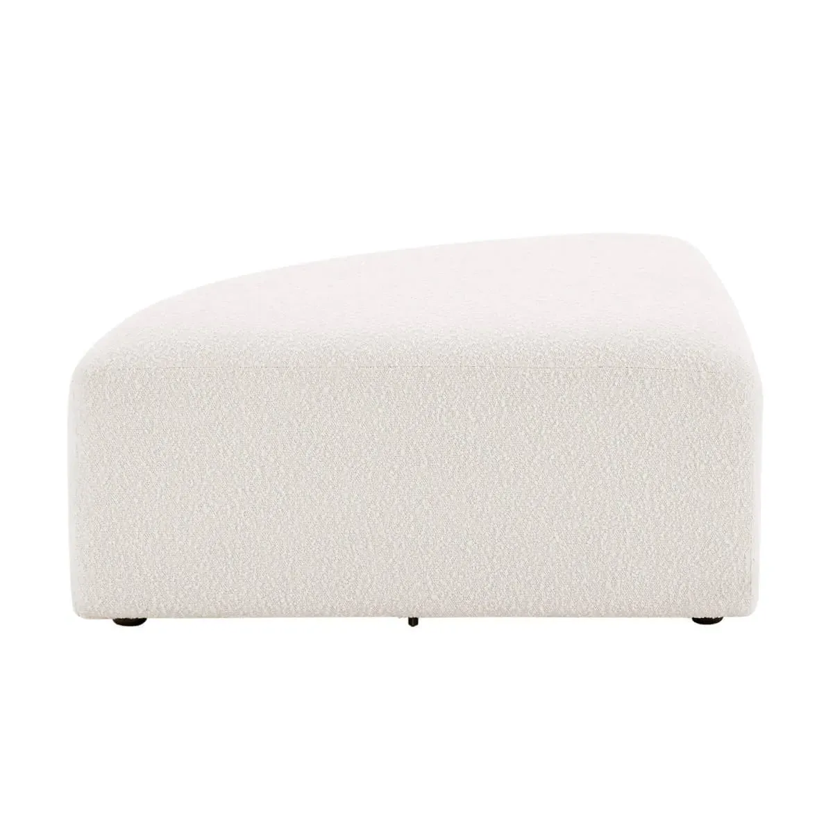 Aurelie Curved Modular Sectional Sofa with Ottoman - Ginger, Velvet product