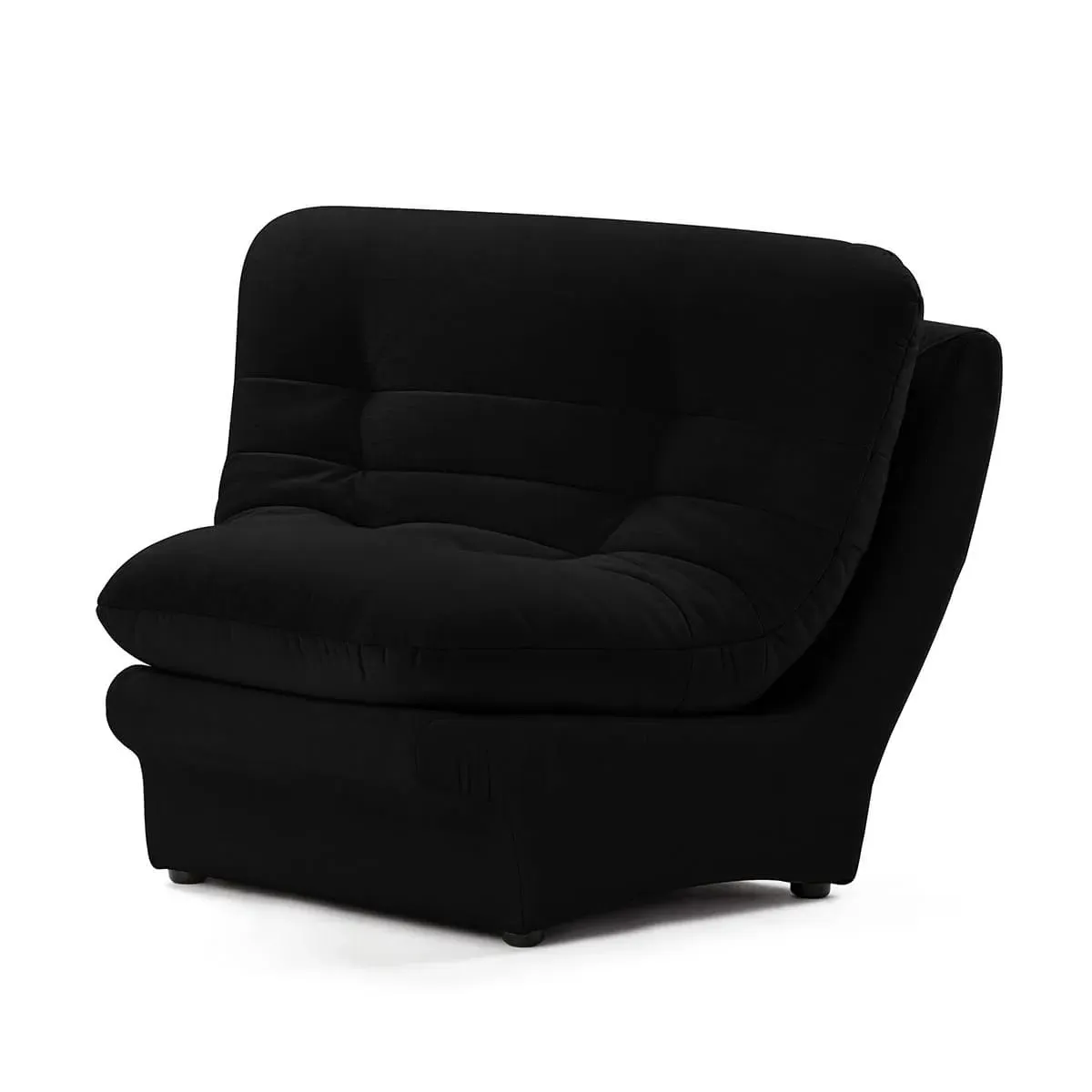 Carsons Corner Module Sectional Sofa - Jet Black, Chenille product