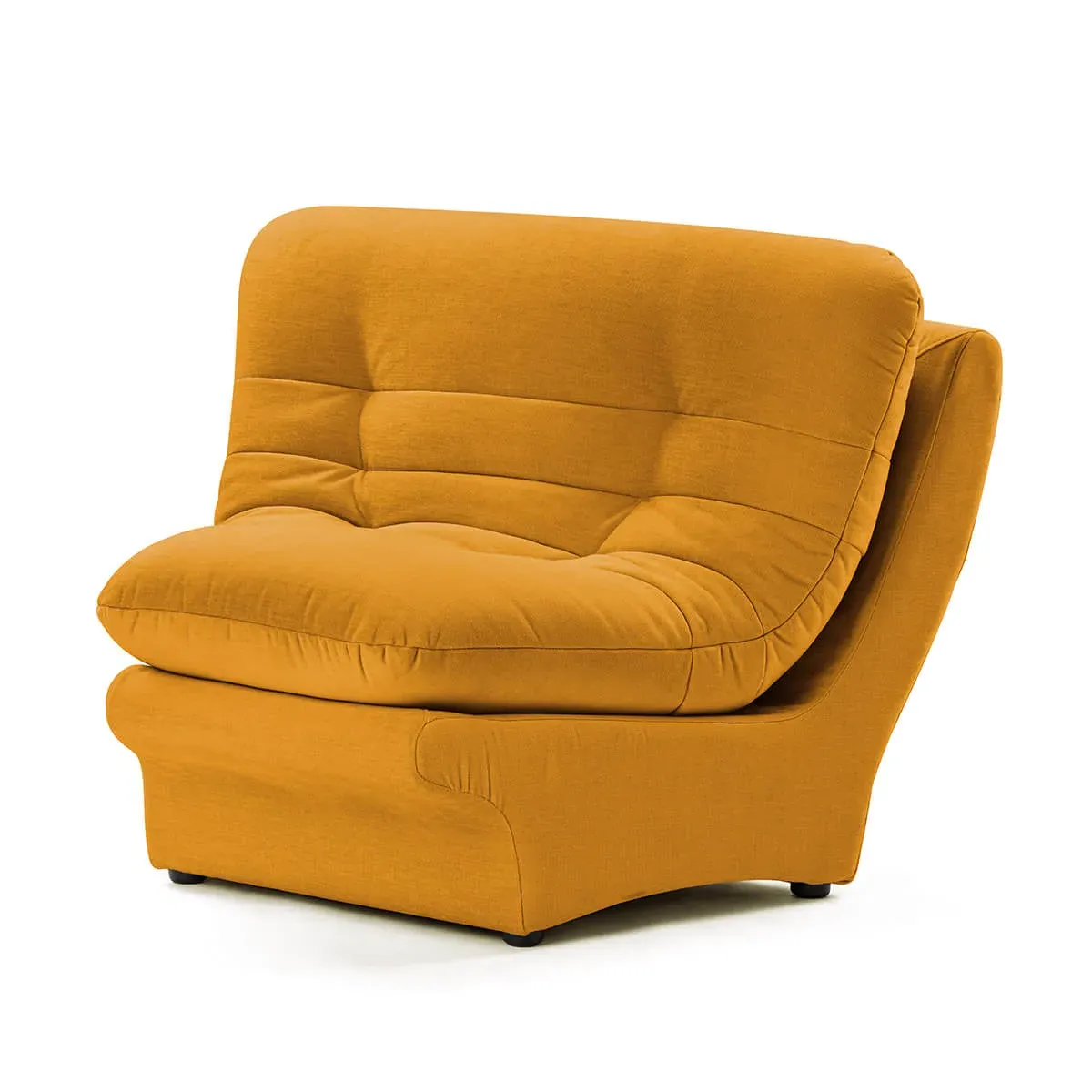 Carsons Corner Module Sectional Sofa - Mustard Yellow, Chenille product