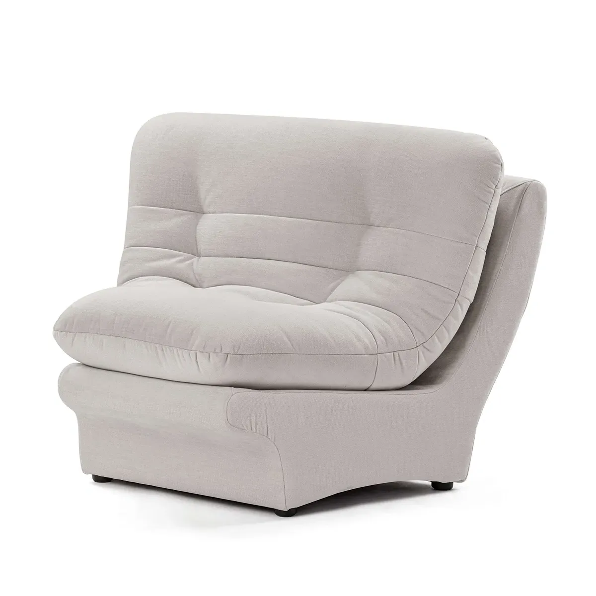 Carsons Curved Modular Corner Sectional Sofa - Light Grey product