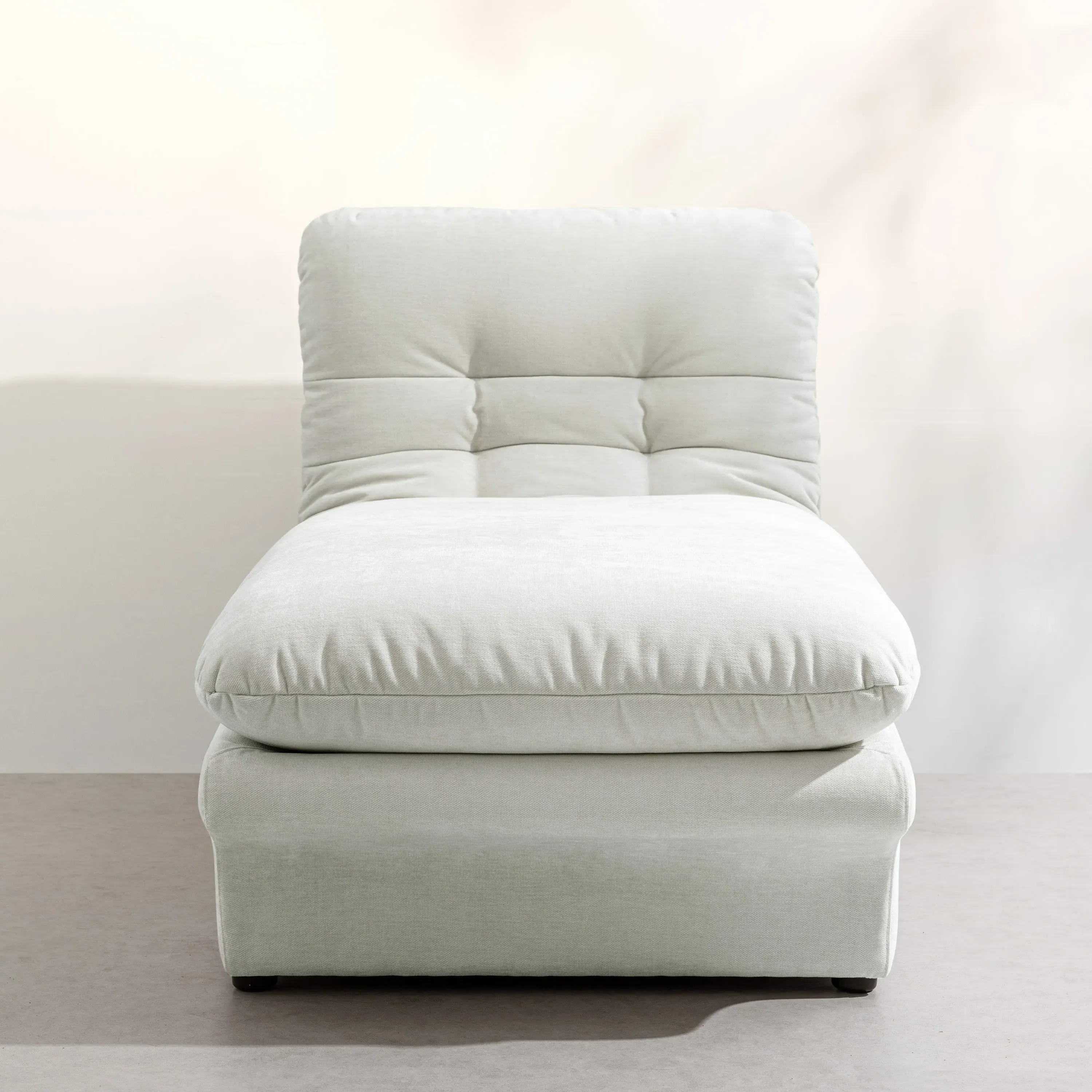 Carsons Mid Century Curved Modular Sectional Sofa - Natural, Felt product