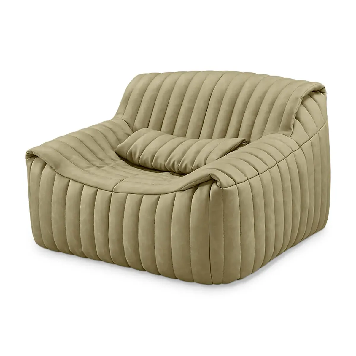 Cinna Sandra Lounge Chair - Stone Taupe, Vegan Leather product