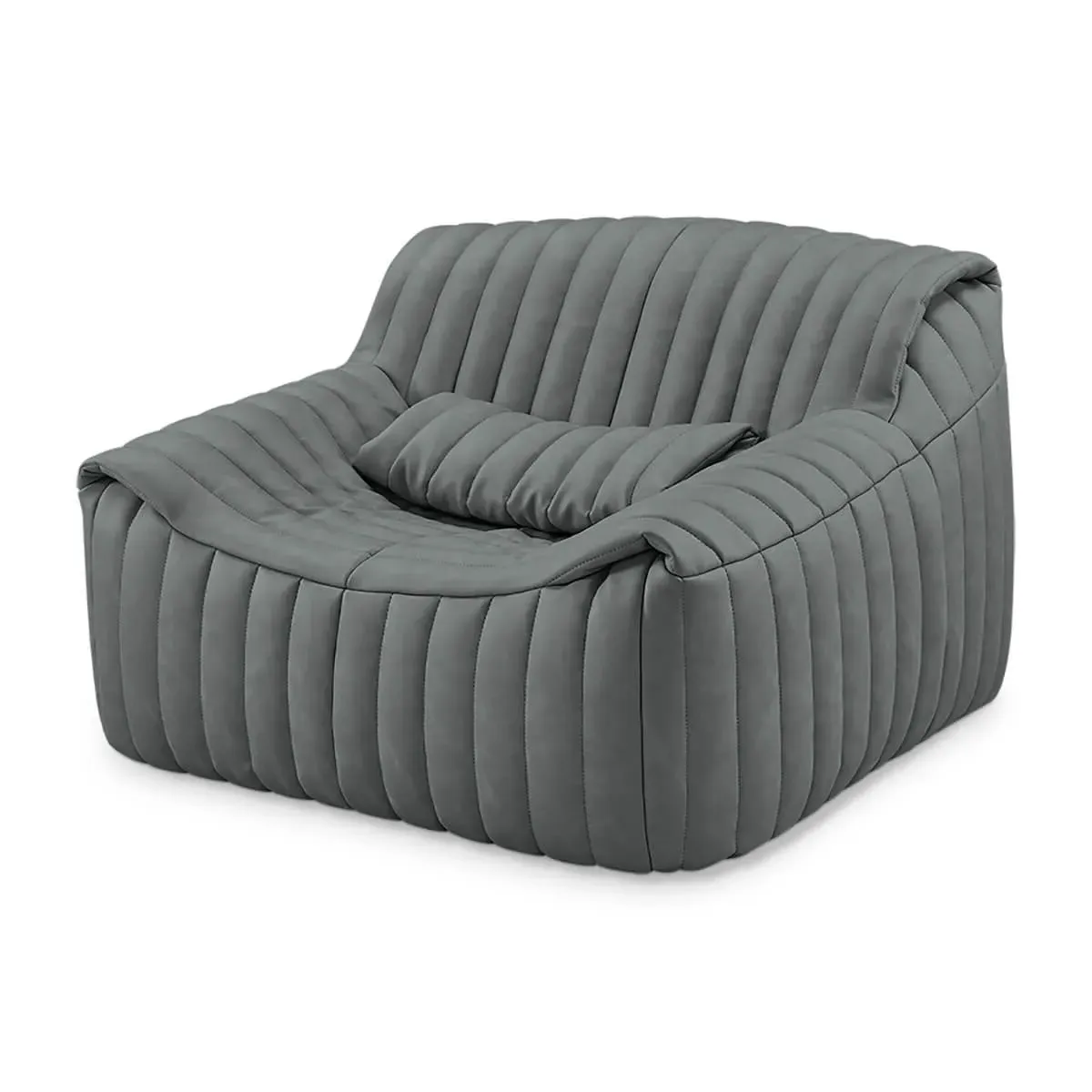 Cinna Sandra Lounge Chair - Storm Grey, Vegan Leather product